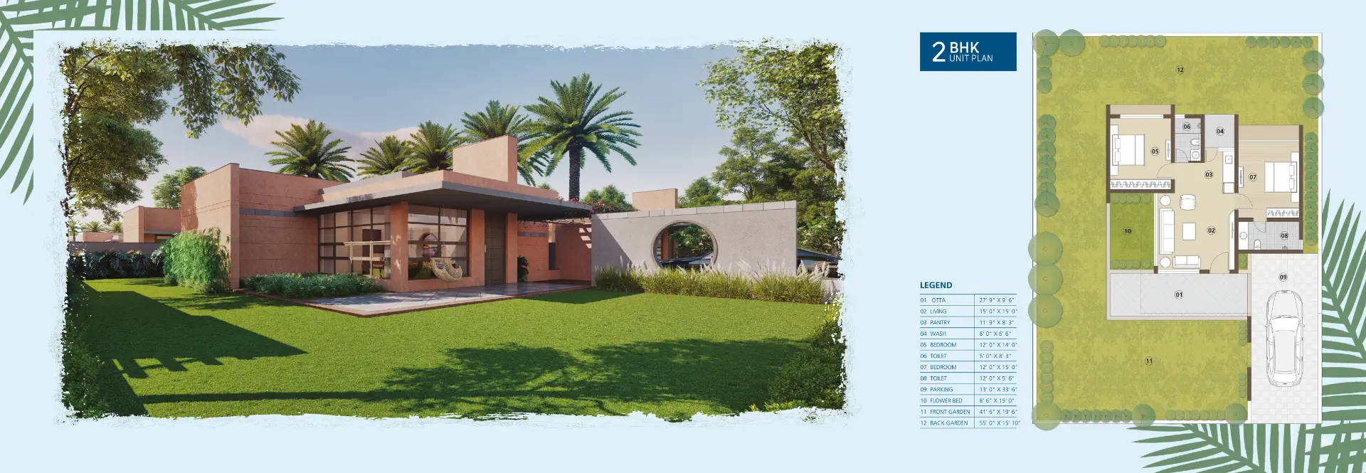Royal Palm - 2BHK
